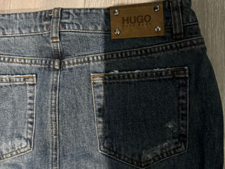 Fustă Denim Hugo Boss foto 3