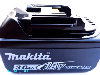 Новый литий-ионный аккумулятор makita bl1830b 18v lxt 3,0 ah, оригинал