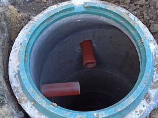 Canalizare-apeduct sapam septic, statie de epurare Копка канализации водопровод траншей септик foto 2
