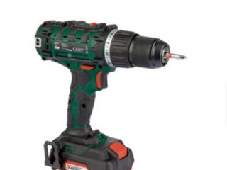 Parkside Pabs 20-li E6 Cordless Drill Set 20v + Battery/charger foto 4