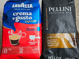 Cafea boabe Pellini n82 vivace, Lavazza crema egusto 8/10