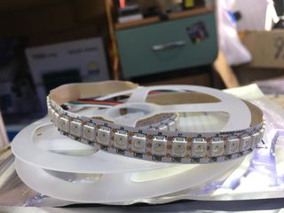 Адресная RGB лента! IC LED strip! Banda LED adresabila! foto 3