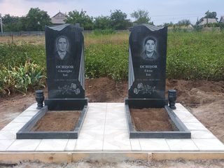 Monumente funerare din granit si beton in leova,iargara,cantemir,comrat,cimislia.hincest foto 6