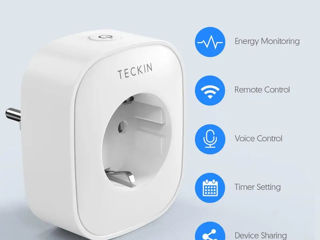 Новые Смарт-розетка Smart Plug Teckin SP22 WiFi (2 шт.) / Priză inteligentă 2 buc фото 6