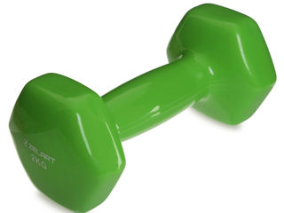 Гантели для фитнеса с виниловым покрытием Zelart.  Haltere fitness (2 kg x 2 ) foto 3