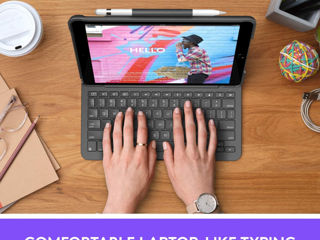 Logitech Slim Folio Case with Wireless Keyboard Apple iPad Air 3 (2019) foto 3