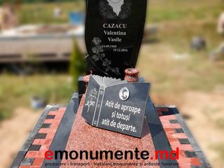 Monumente funerare din granit de la producător, cu garanție. foto 6