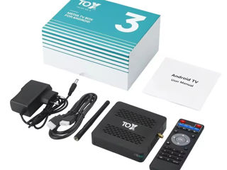 приставка android tv box тв бокс TV box TOX3