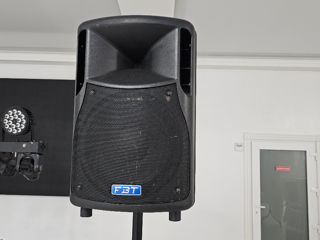 Vind 2 boxe  FBT Himaxx 40A+stative+huse și cabluri, 1400 euro foto 1