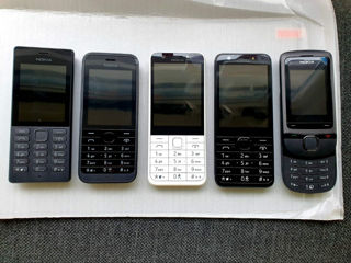 Новые Nokia 230.225.E6. 110.5310.105. C2-05 slide. Asha 302. 201. 200