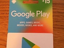 Gift Card Google Play