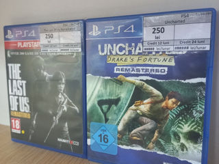 PS4 The Last Of US Remastered / Uncharted 250 lei