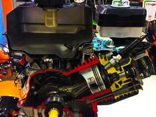 Двигатели для mотоблоки, мотопомпы, измельчитель веток и газонокосилки garantie 2 ani foto 4