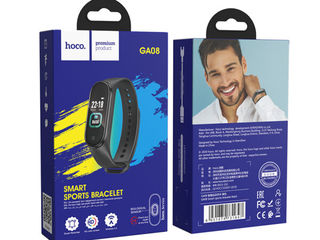 Bratara Fitness Hoco GA08 smart bracelet Black foto 7