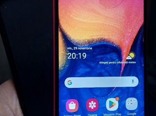 Samsung a 10, batariea ține mult, are 2 sim. foto 2