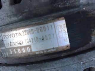 Alternator/ generator/toyota.d4d./denso original/ 2.0 Dizel Toyota Rav4,Avensis,Corola și alte foto 3