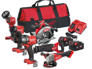 Set Milwaukee M18 Fpp6E3-502B (4933480874) - livrare/achitare in 4rate/agrotop