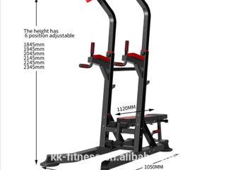 Aparat multifunctional,bara tractiune,paralele,scaun,flotări foto 6