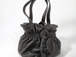 Nannini Geanta de dama din piele. Женская кожаная сумка. Made in Italy