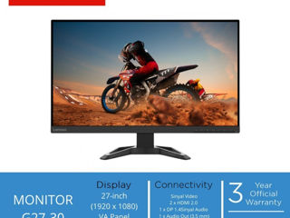 Lenovo G27-30 27" FHD Flat Panel Gaming Monitor foto 2