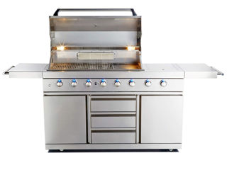 Gratar profesional din otel inoxidabil top-line - all'grill ultra газовый гриль foto 1