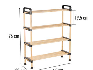 Raft modular din lemn. Полка деревянная Seo-8161 foto 2