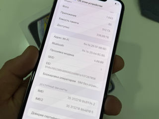 iPhone XS max 512gb original 100% foto 6