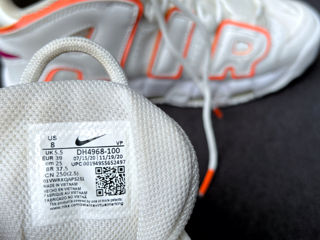 Nike Air More Uptempo Sunset. Размер 38. Оригинал. В идеальном состоянии. foto 2