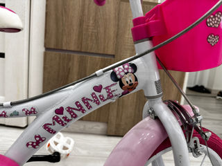 Bicicletă italiană Dino Minnie Mouse 3+ ani foto 4