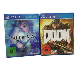 Jocuri PS4 - DooM / Final Fantasy X-2 - 210 Lei