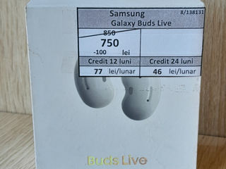 Casti Samsung Buds Live pret 750 lei