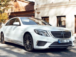 Reducere! Mercedes S Class W222 AMG Long S65 alb (nr. MBS 1) foto 1