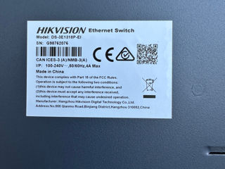 Hikvision switch 16 port foto 6