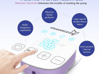 Новый электрический молокоотсос Momcozy foto 3