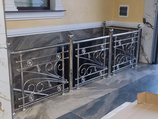 Balustrade din Inox , Stecla , Plexiglas !!! Перила из нержавейки , Cтеклa , Плексигласа foto 18