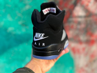 Nike Air Jordan 5 Retro Black/Blue foto 8