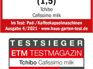 Espressor capsule TCHIBO Cafissimo Milk, 1.2l, 1350W, 15 bar, rosu NEW, NEW, NEW foto 8