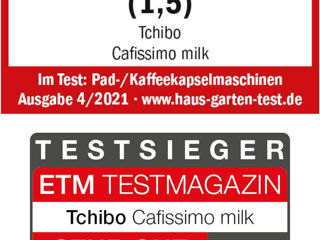 Espressor capsule TCHIBO Cafissimo Milk, 1.2l, 1350W, 15 bar, rosu NEW, NEW, NEW foto 9