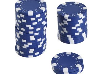 Poker Set de 500 cipuri. Набор для покера с номиналами foto 8