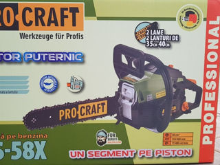 Motoferastrau pe benzina Procraft GS-58X livrare/garantie