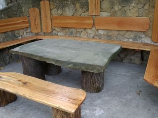 Деревянная мебель из массива (дуб,ясень,хвойные породы).Скамьи.Лавки. foto 5