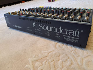 Soundcraft EFX12 + partile din metal pentru rack. foto 3