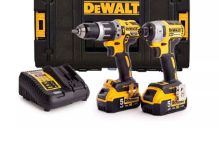 Dewalt DCK266P2-GB 18v Brushless DCD796 Combi Drill DCF887 Impact Driver 2x5.0ah