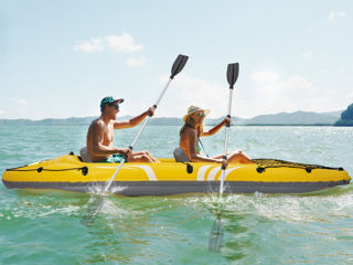Barcă (kayak) gonflabilă durabilă cu 2 locuri