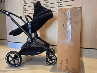 Carucior 2 in 1 Cybex Gold EOS LUX Moon Black foto 6
