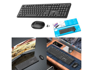 2 in 1 set Tastatura + Mouse wireless (Ro/ Ru) foto 5