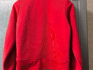 Спортивная куртка красная размер s foto 3