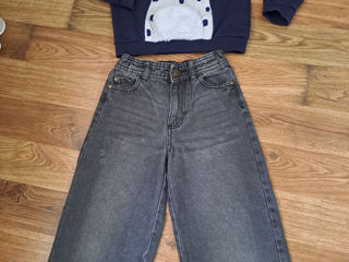Blugi 7 ani oversize foto 0