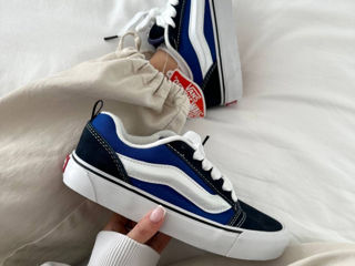 Vans KNU Skool Black/Blue foto 2