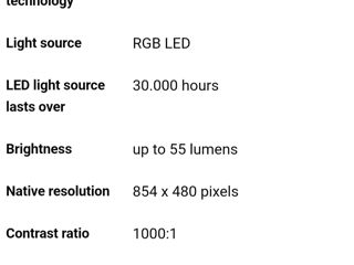 Proiector PicoPix PPX2055 foto 8